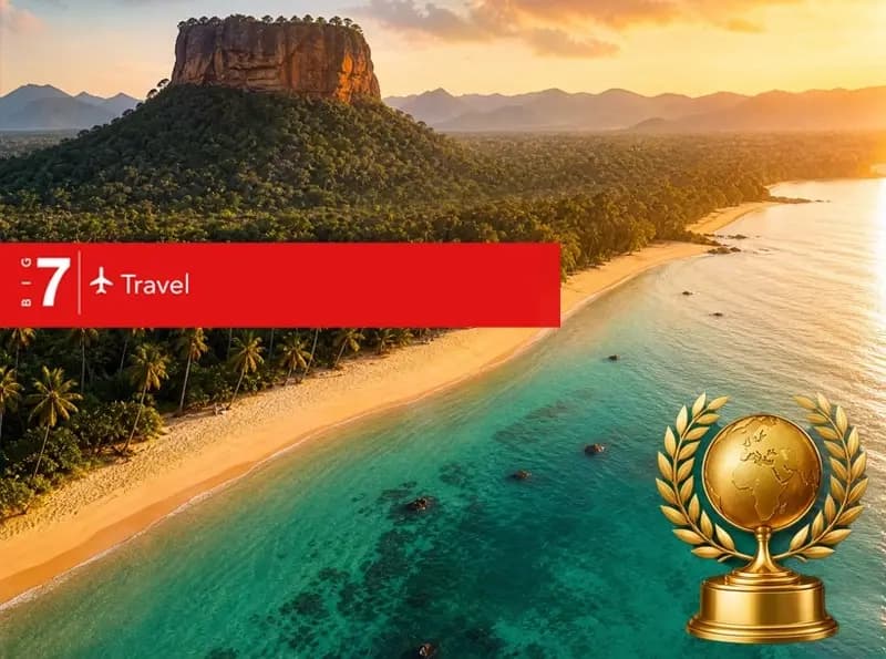 Sri Lanka Ranked the best insland in the world for 2026