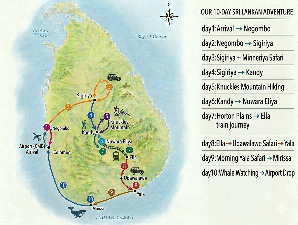 Route map for beWild